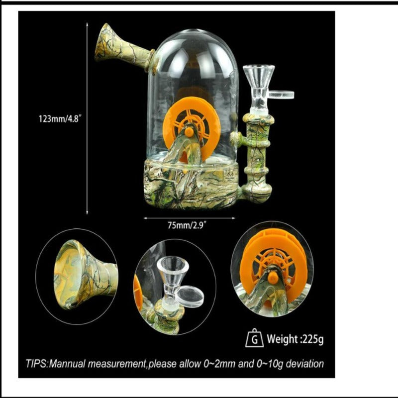 WATERWHEEL WATER PIPE